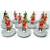 Subbuteo Andrew Table Soccer Werder Bremen 2005-2006 away kit on Classic Hasbro Bases